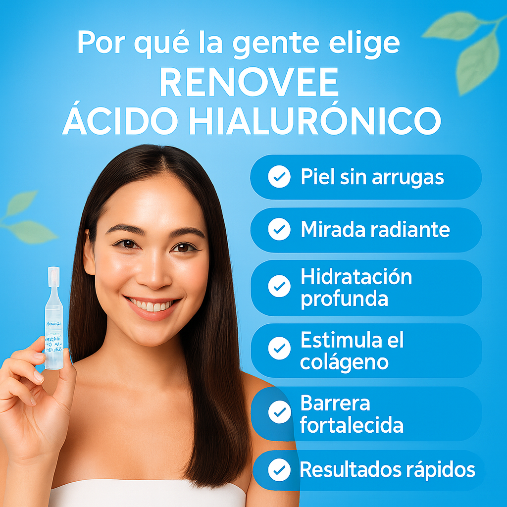 Nuevo Ácido Hialurónico PLUS en Ampollas | Pide 1 Recibe 5