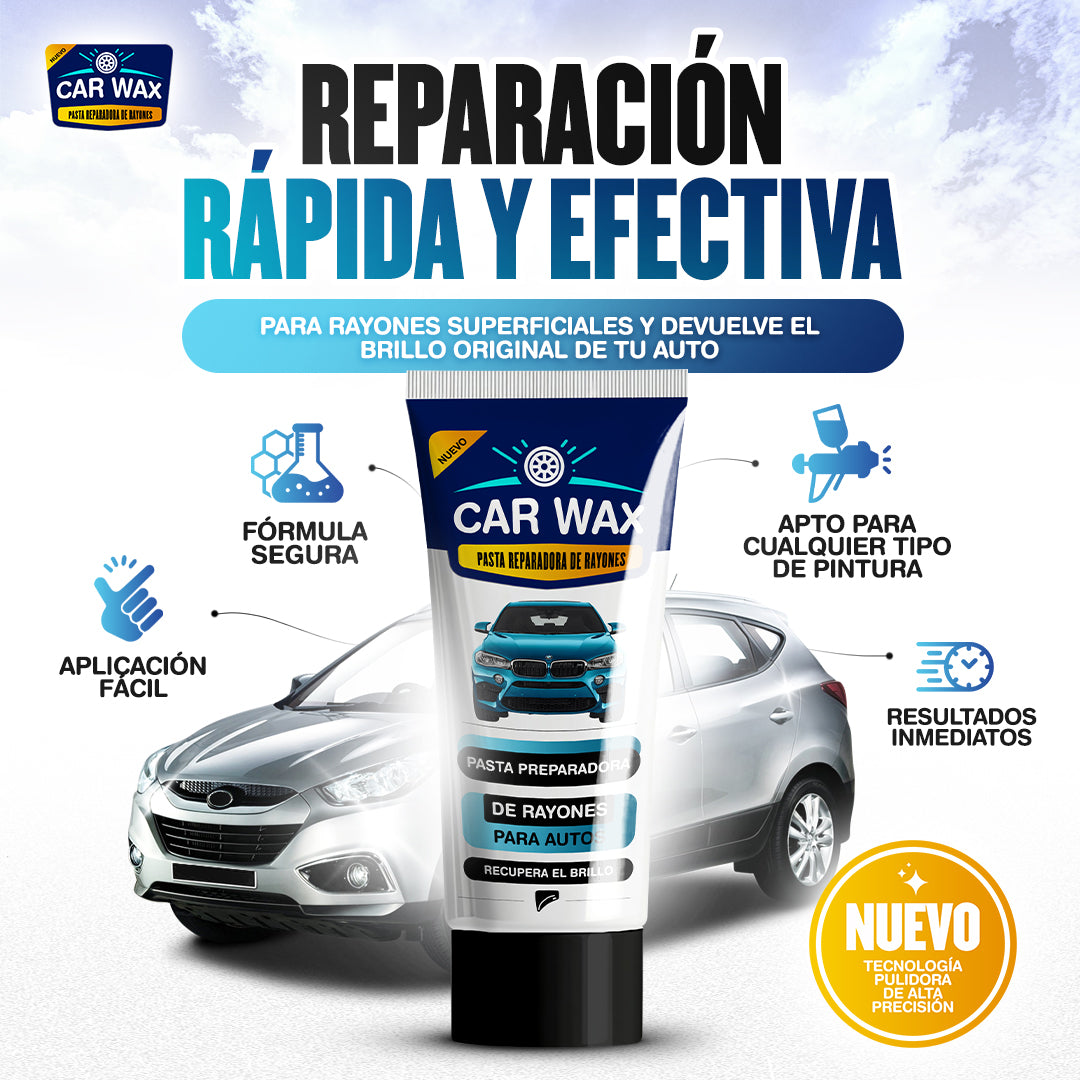 2x1 | Car Wax® Eliminador de Rayones 3 en 1