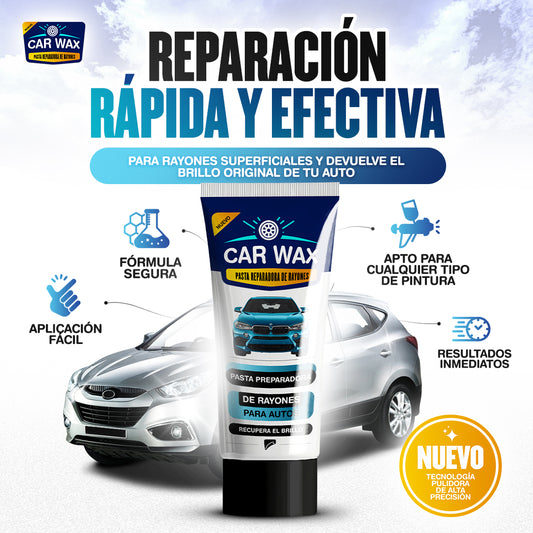 2x1 | Car Wax® Eliminador de Rayones 3 en 1