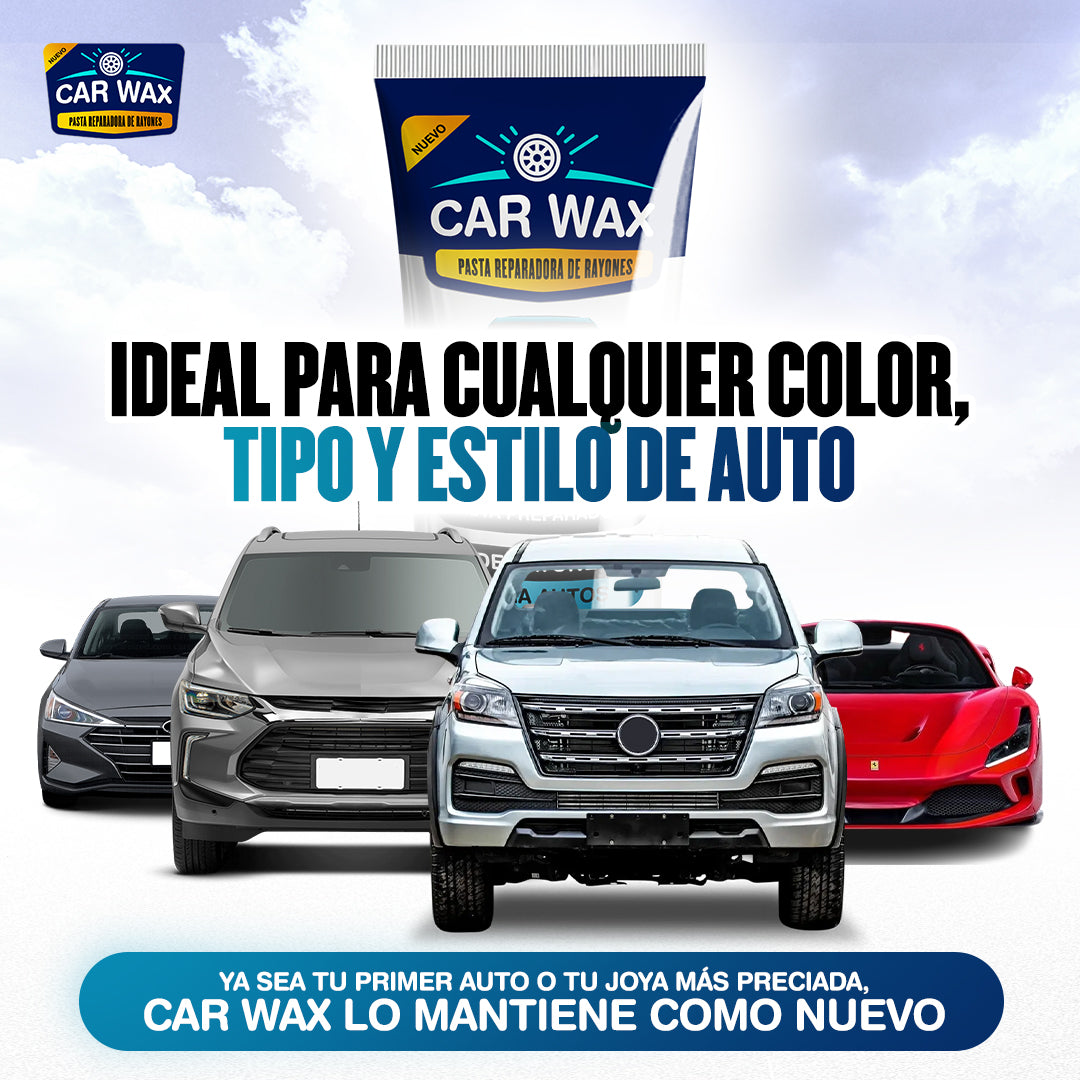2x1 | Car Wax® Eliminador de Rayones 3 en 1
