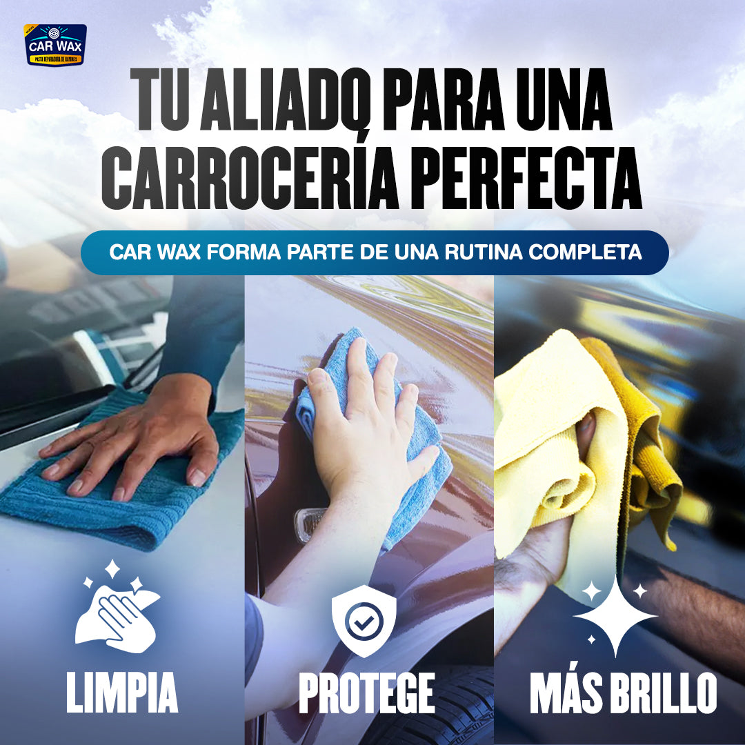 2x1 | Car Wax® Eliminador de Rayones 3 en 1
