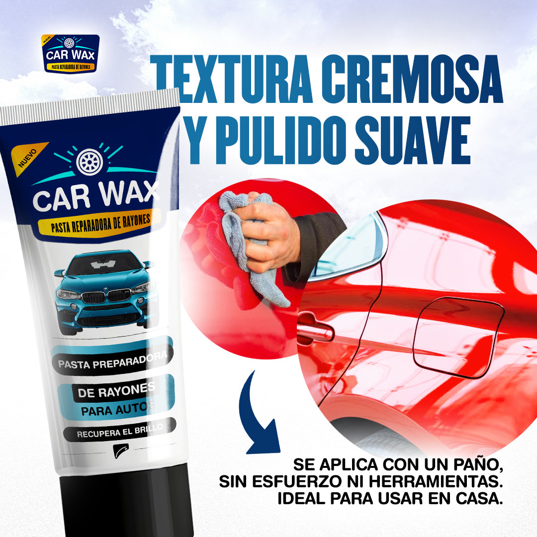 2x1 | Car Wax® Eliminador de Rayones 3 en 1