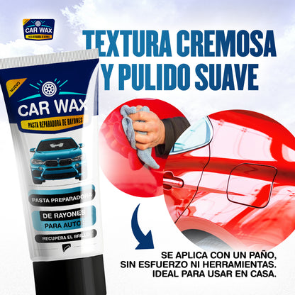 2x1 | Car Wax® Eliminador de Rayones 3 en 1