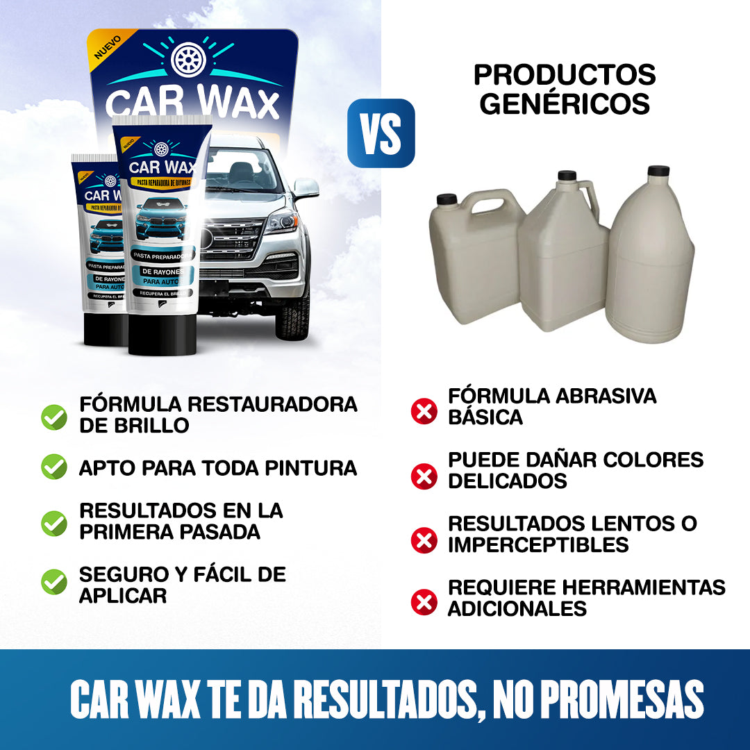 2x1 | Car Wax® Eliminador de Rayones 3 en 1