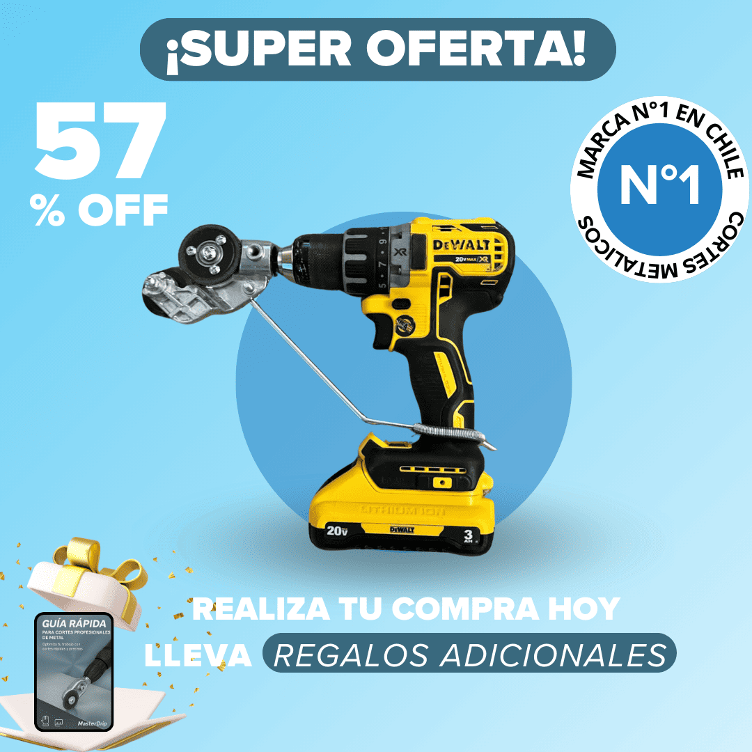 MetalDrip® - Adaptador Para Taladro