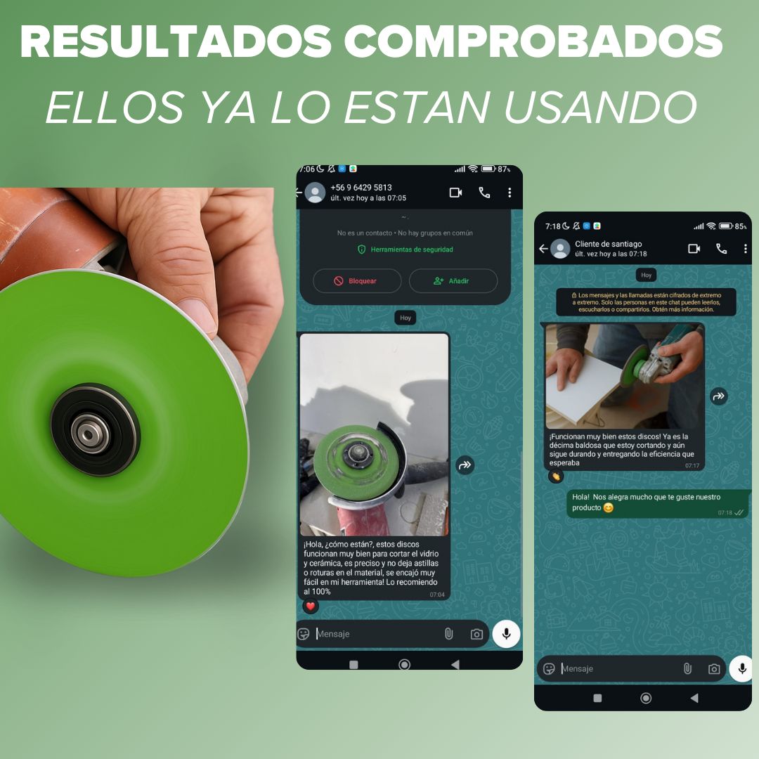 3 Discos de Corte + Envío Gratis