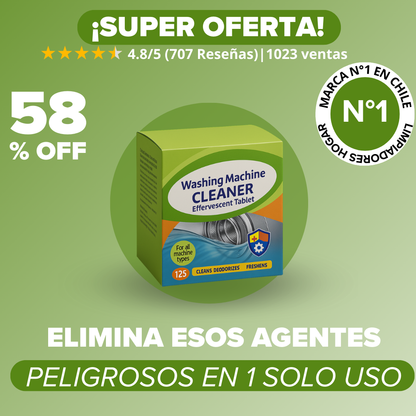 72x1 |Pastillas Eliminador de Moho, Bacterias y Mal Olor