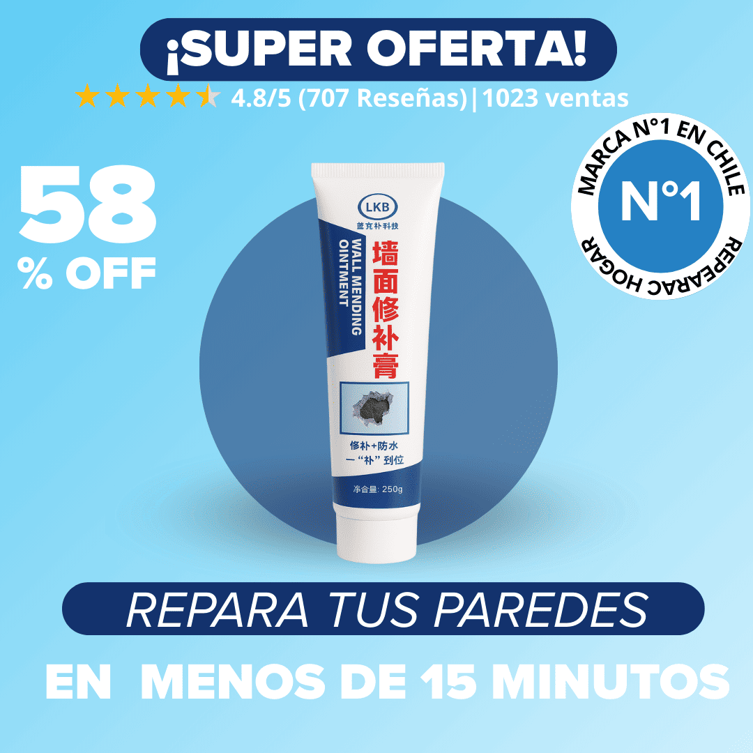 Reparador de paredes con Tecnología Nano-Fill